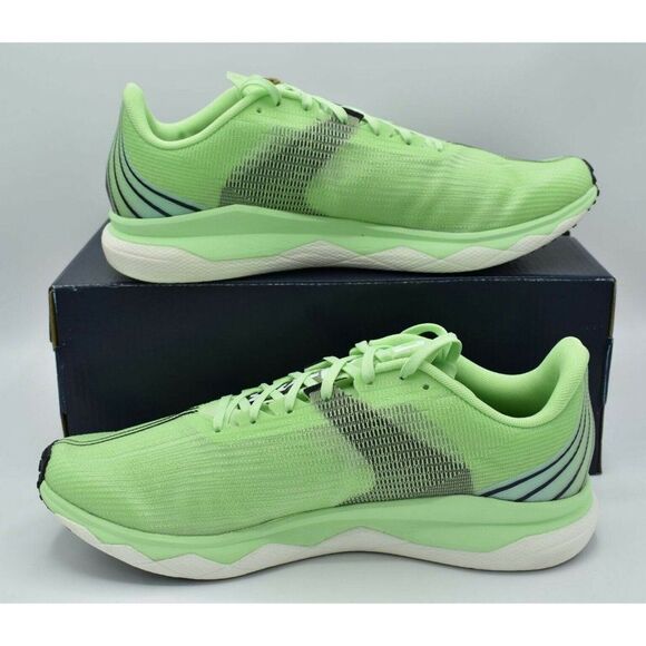 Reebok Mens Size 9 Floatride Run Fast 3.0 Neon Mint Green Running Shoes Sneakers - Picture 2 of 10